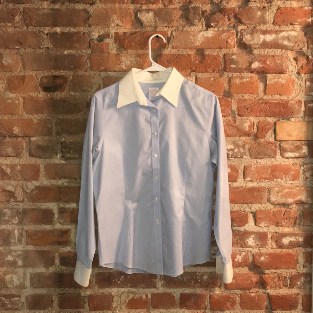 Brooks Brothers Blue “Non-Iron” Button Down